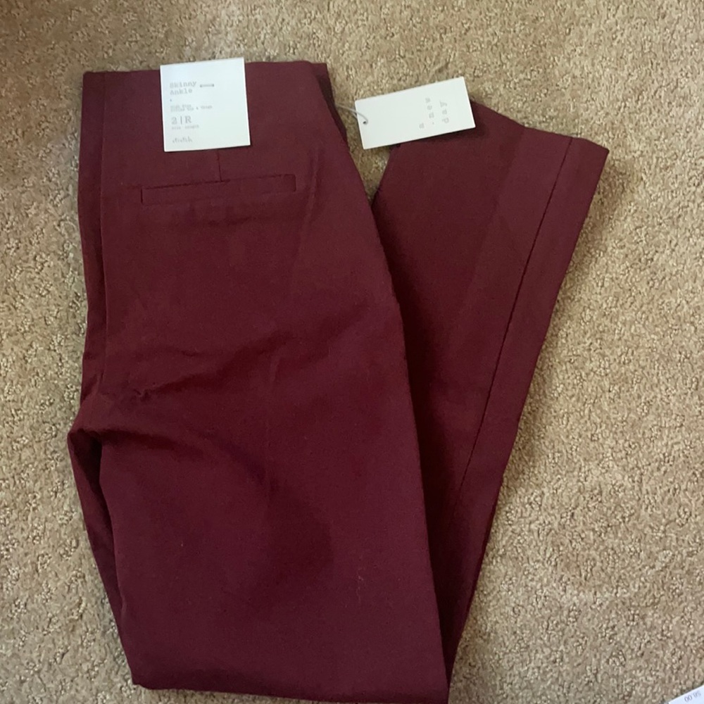 Skinny Ankle High Rise Pants